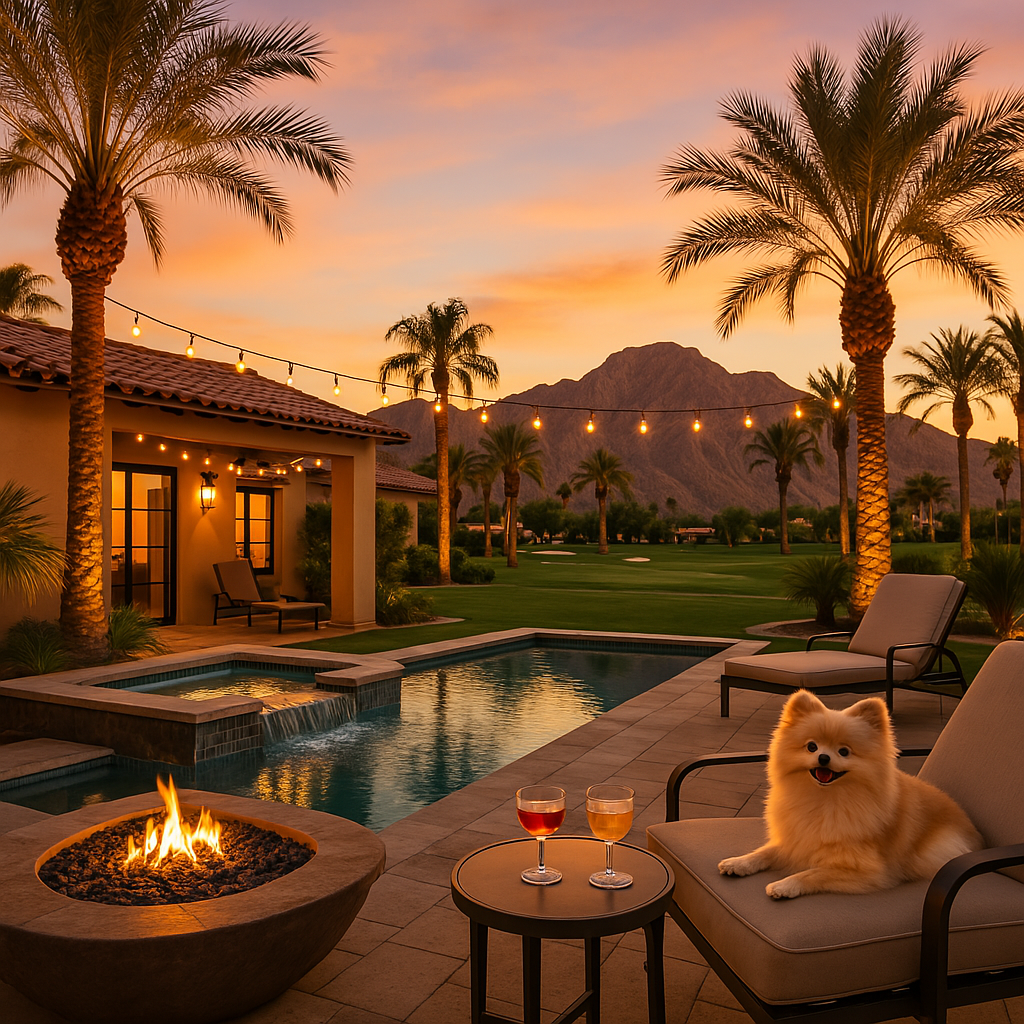 La Quinta Backyard - Bailey Reals Estate