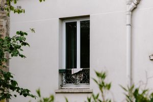 Building with Window and Gutter