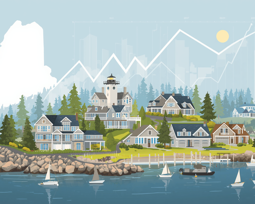 Maine luxury coastal markets diverging further from rest of state