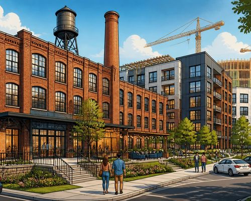 $51 Million Spartanburg Development Brings 275 Apartments to Historic Mill Site