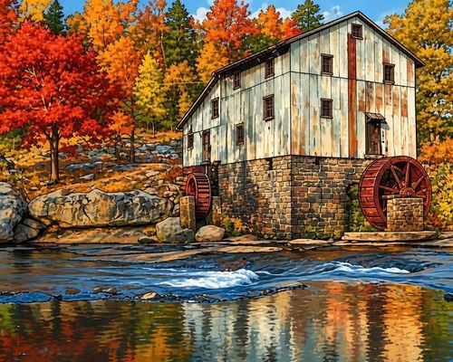 historic Anderson mill