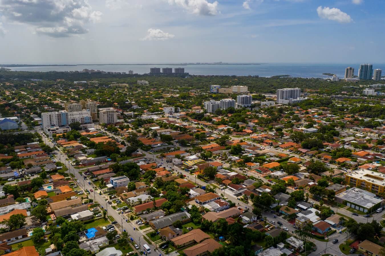Aerial photo South Miami