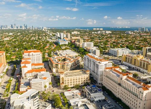 Coral Gables FL USA aerial photo