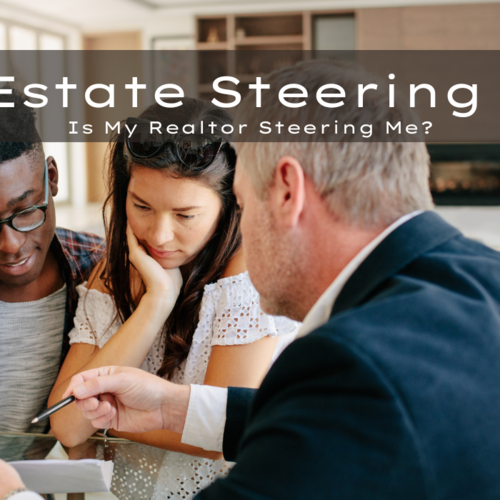 Real Estate Steering Signs