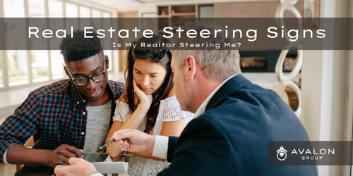 Real Estate Steering Signs