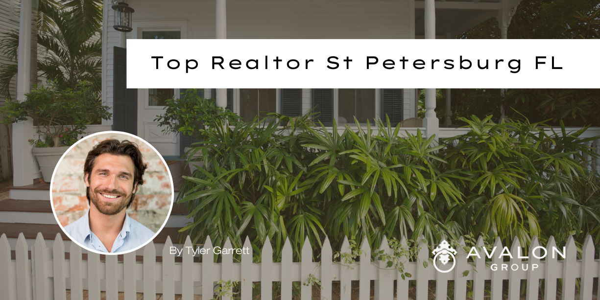 Top Realtor St Petersburg FL Cover pic shows a white home with a white picket fence.