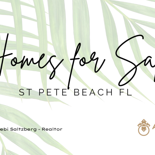 Homes For Sale St Pete Beach FL