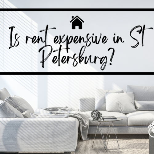 Is rent expensive in St Petersburg?