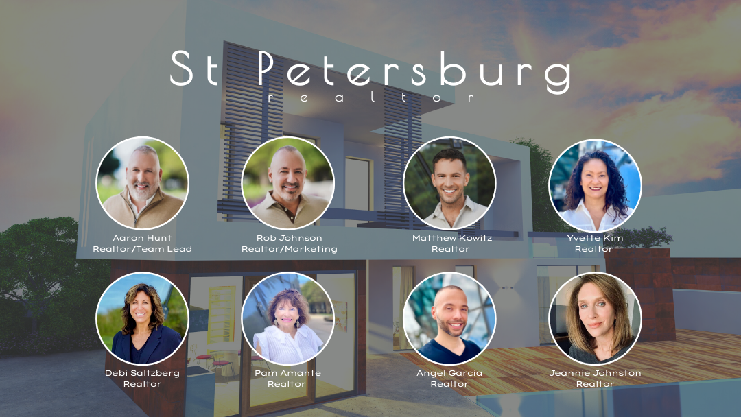 St Petersburg Realtor Guide picture shows all the pictures of the Realtors on the team.