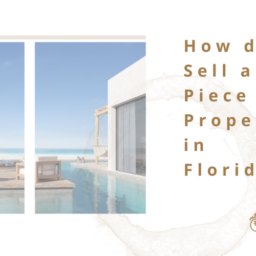 How do I Sell a Piece of Property in Florida?