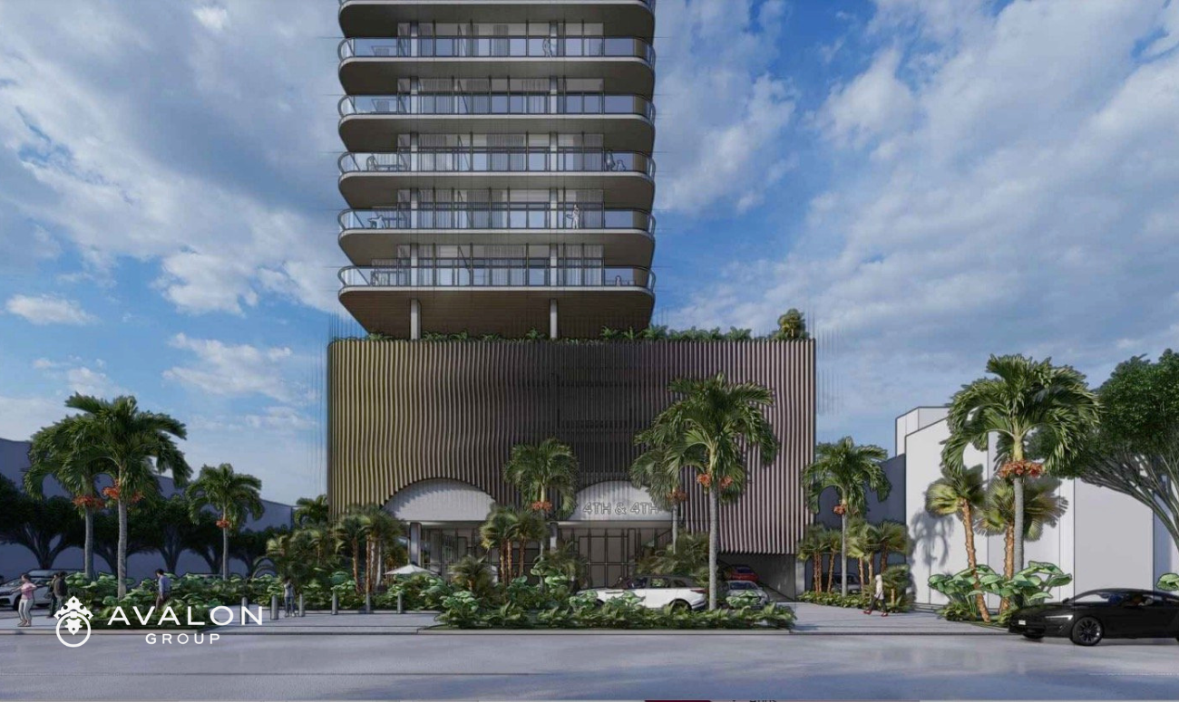 New 25 Story Condo Hotel St Petersburg picture shows Rendering of the front entrance.