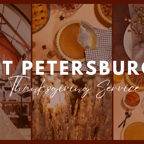 St Petersburg Thanksgiving Service