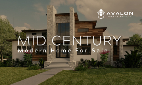 Mid Century Modern Home For Sale