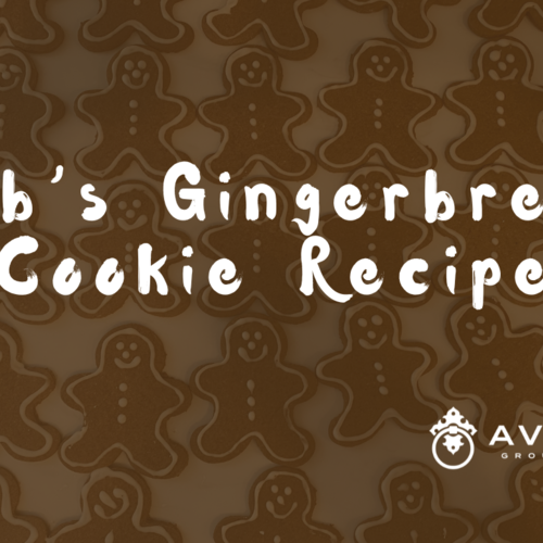 Rob’s Gingerbread Cookie Recipe