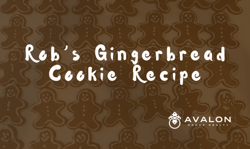 Rob’s Gingerbread Cookie Recipe