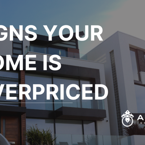 Signs Your Home Is Overpriced