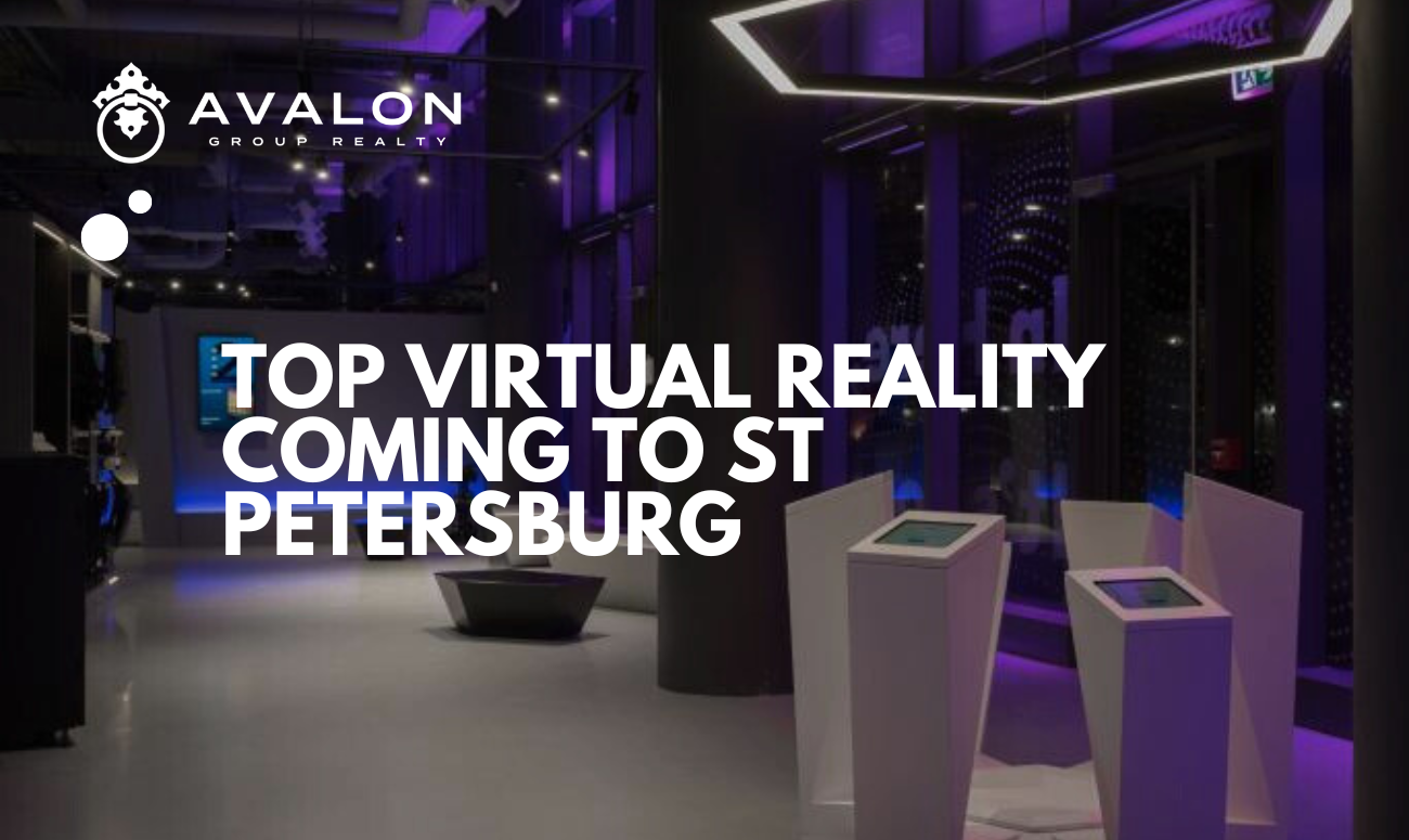 Top Virtual Reality Coming to St Petersburg cover picture shows a rendering of what the inside of the building will look like.
