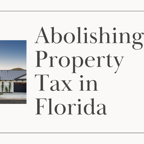 Abolishing Property Tax in Florida
