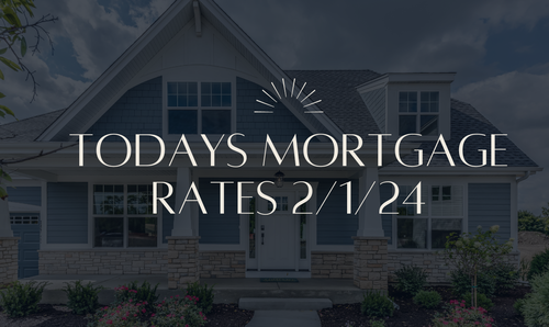 Todays Mortgage Rates 2/1/24