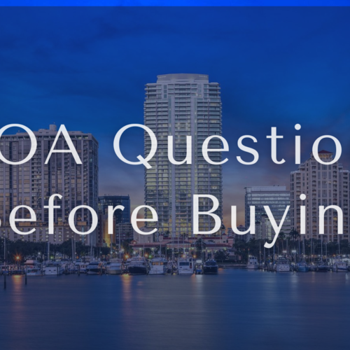 HOA Questions Before Buying