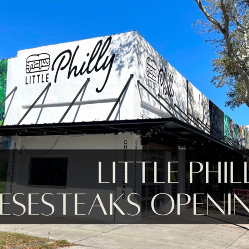 Little Philly Cheesesteaks Opening