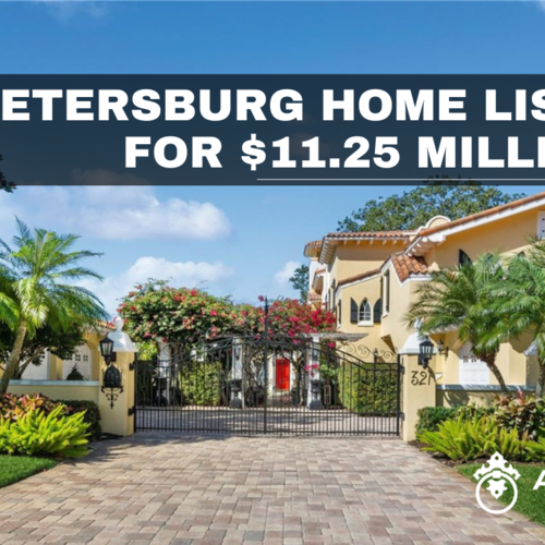 St Petersburg Home Lists for $11.25 Million