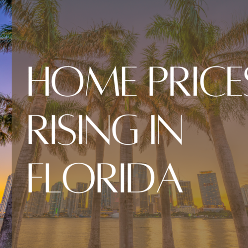 Home Prices Rising in Florida