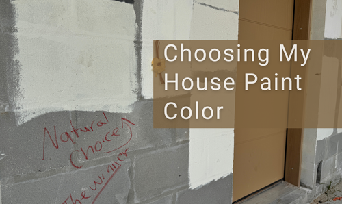 Choosing My House Paint Color