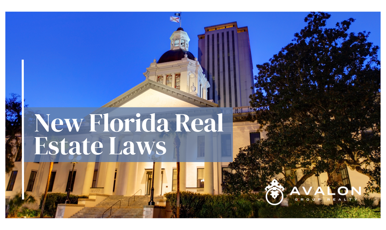 New Florida Real Estate Laws cover picture shows the Florida State Capitol.