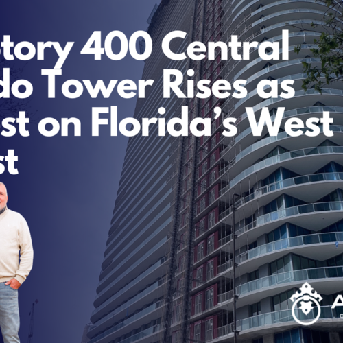 46-Story 400 Central Condo Tower Rises as Tallest