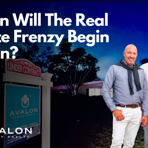 When Will The Real Estate Frenzy Begin Again?