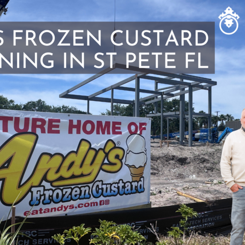 Andy's Frozen Custard Opening in St Pete FL