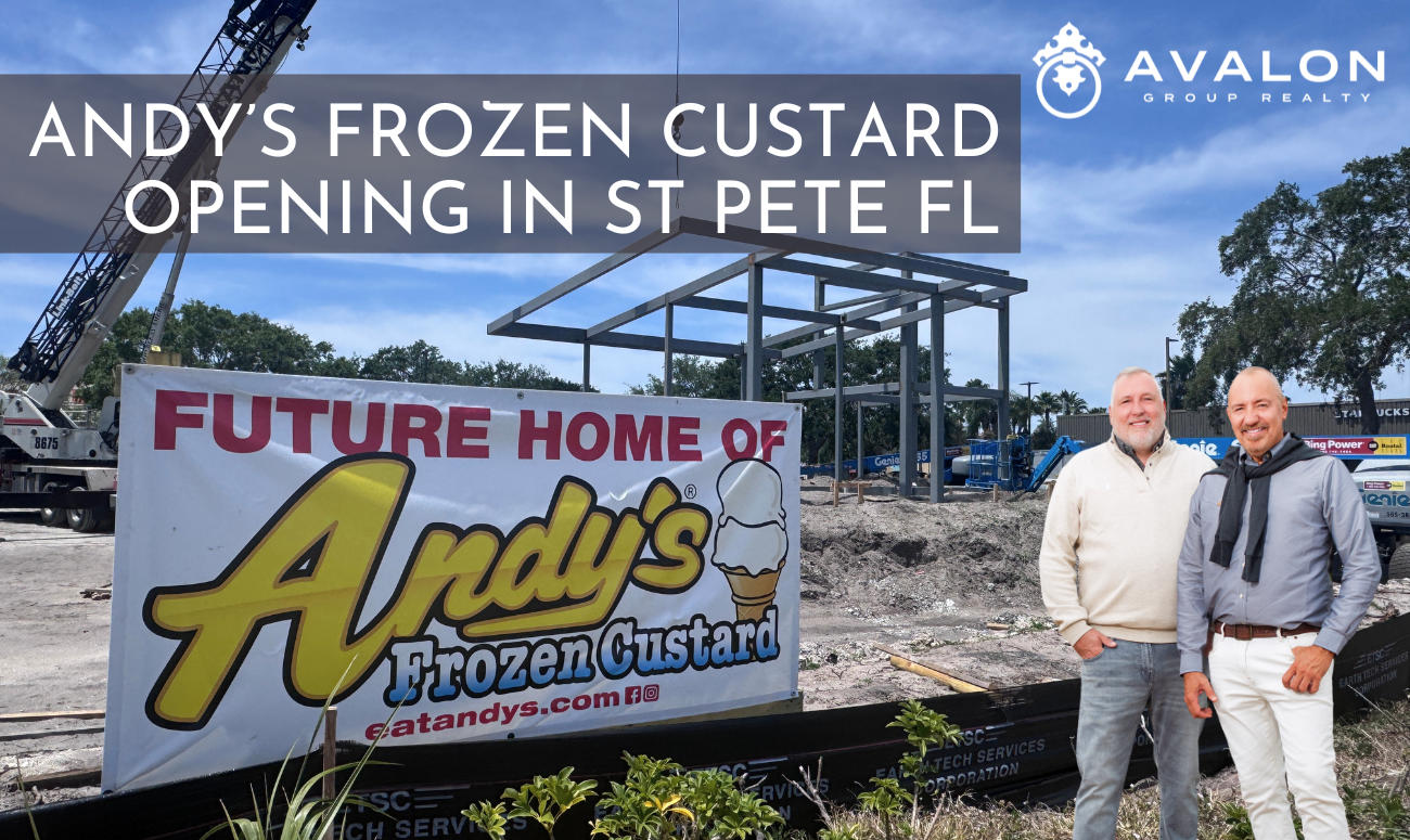 Andy’s Frozen Custard Opening in St Pete FL