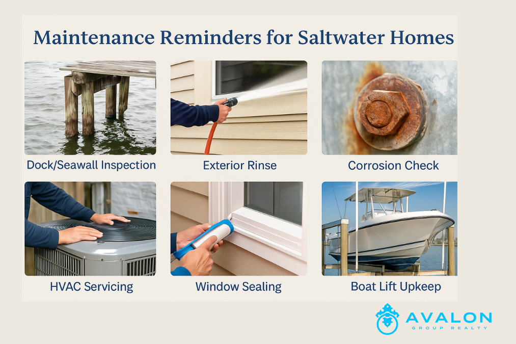 Maintenance tips Luxury Waterfront Homes in St. Petersburg show examples of the maintenance used for saltwater homes.