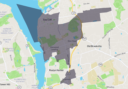 Glen Head, Sea Cliff, Glenwood Landing, and Greenvale