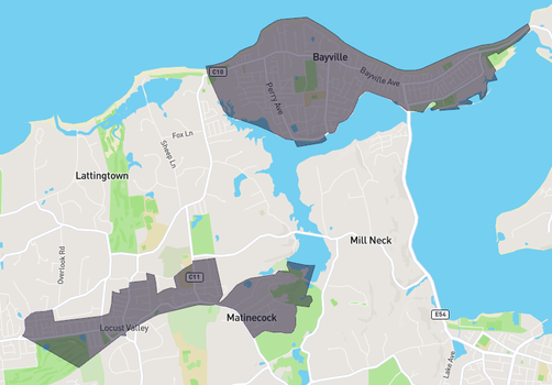 Locust Valley and Bayville