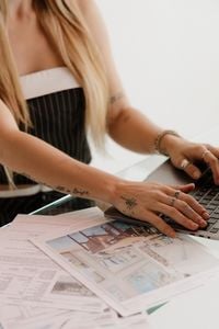 Haley Devol working as a highly sought after realtor at Cabana Lane on Amelia Island