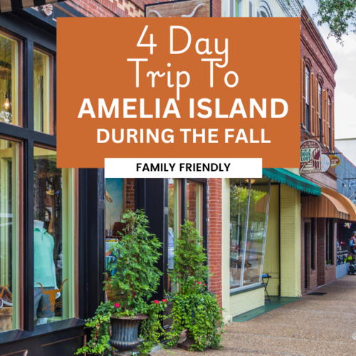 Fall Vacation on Amelia Island - Family Friendly