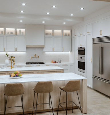 Landings Interior Kitchen 1B