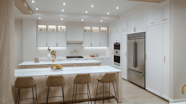 Landings Interior Kitchen 1B