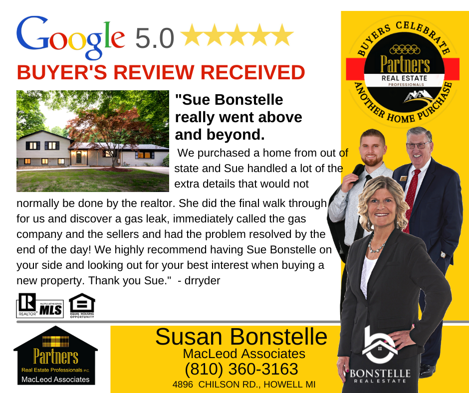 buyer review of Sue Bonstelle