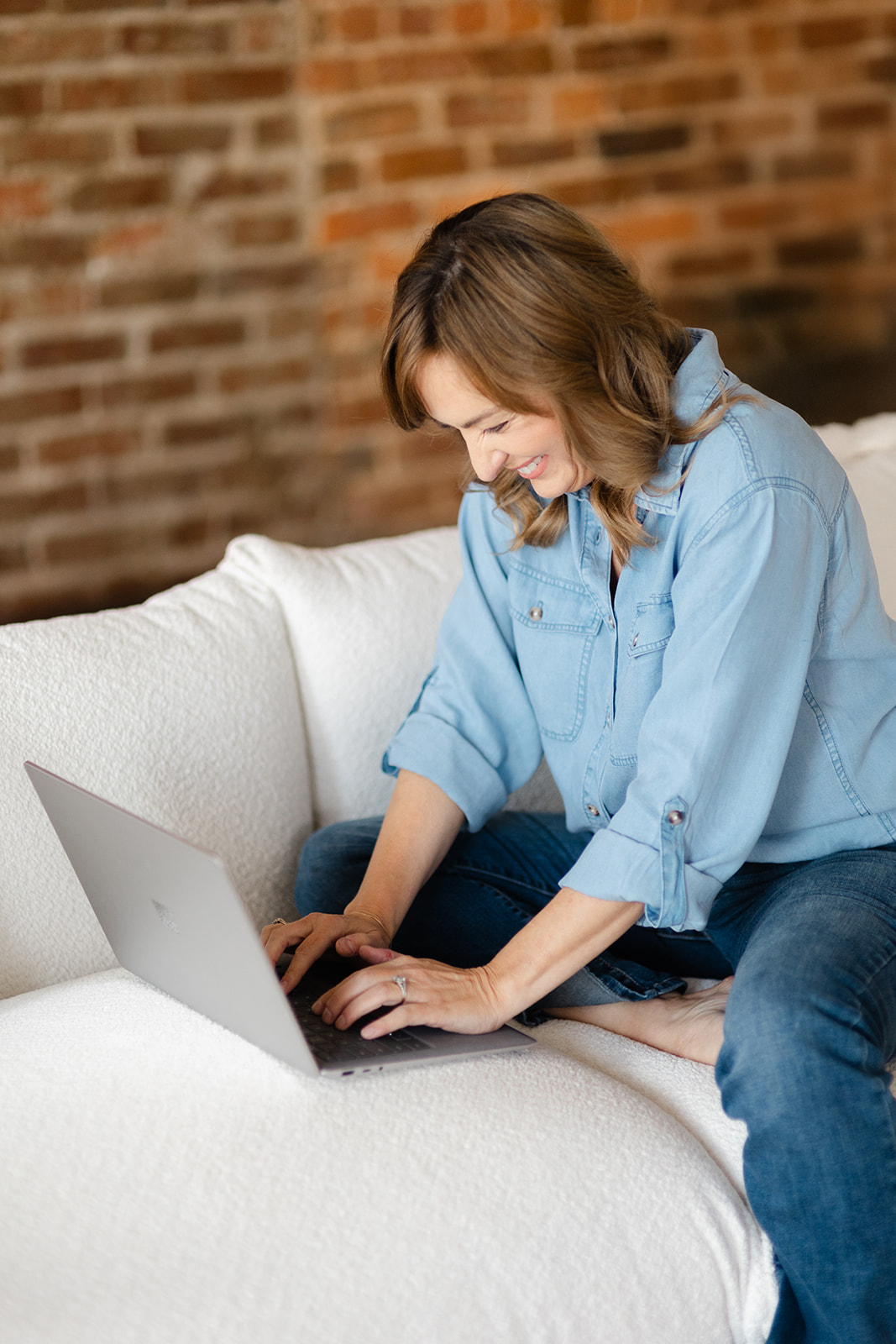 Carin Miller working for her clients