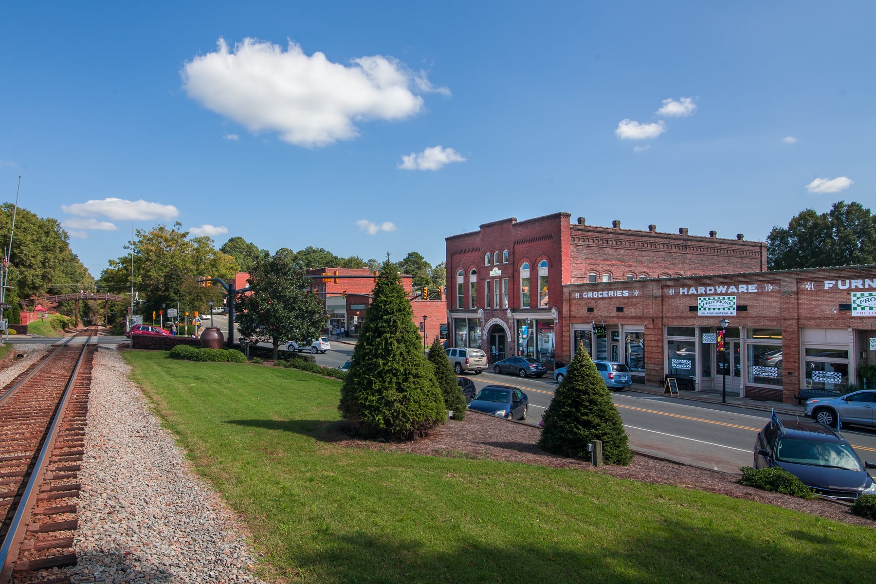 Historic downtown Waxhaw, NC