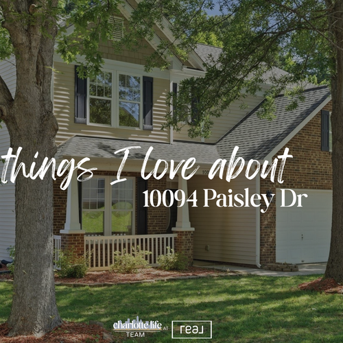 5 Things I Love About 10094 Paisley Dr in Highland Creek, Charlotte NC
