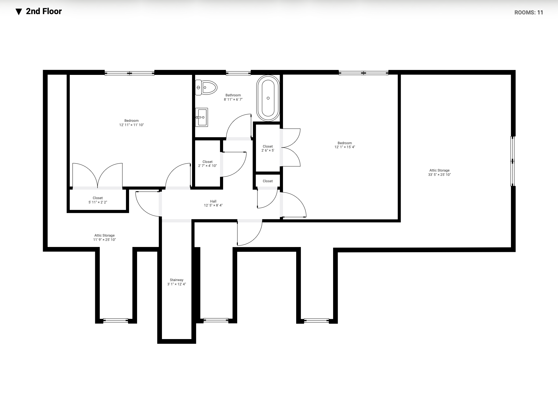 3022 Butter Churn Lane 2nd floor floor plan