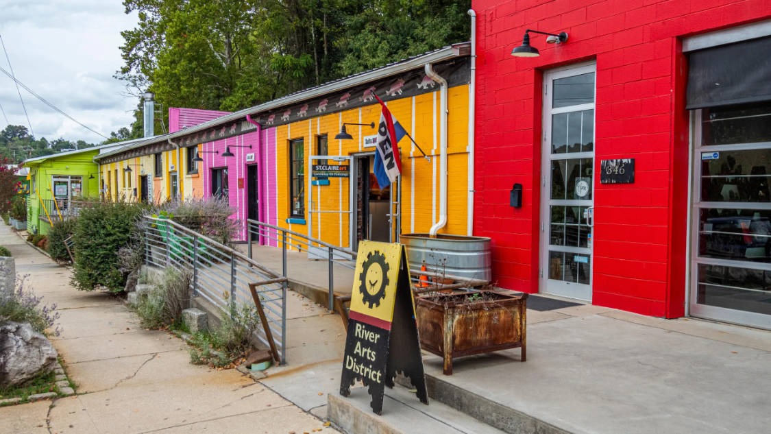 River Arts District in Asheville