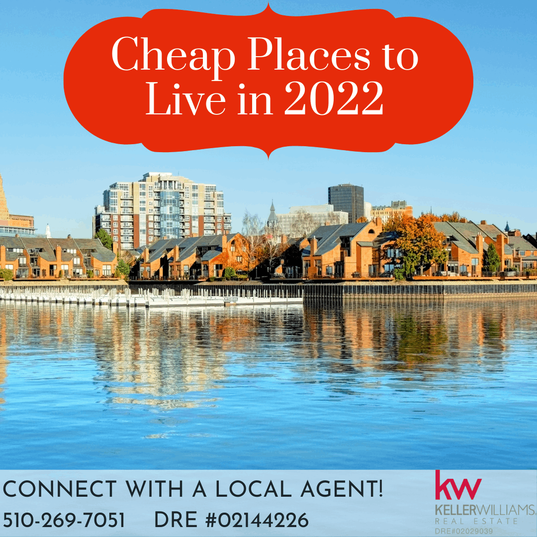 Cheap places to live in 2022
