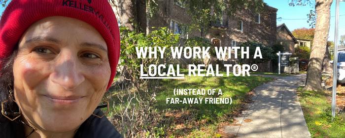 Why work with a local real estate agent like Susie Wyshak