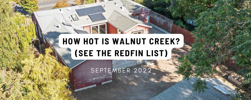 Walnut Creek is the hottest California housing market in September 2022