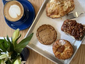 Starter Bakery pastries and coffee in Rockridge